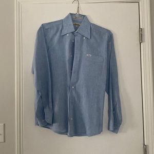 Men’s faconnable linen sport shirt